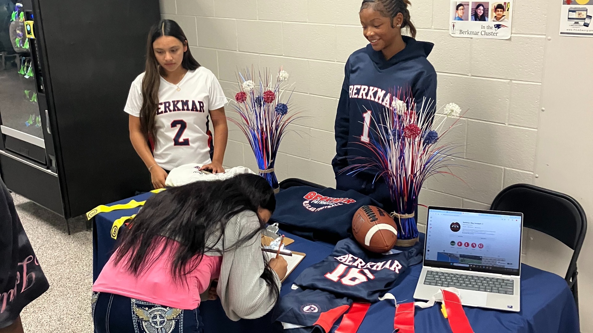 Flag Football at Berkmar Middle School