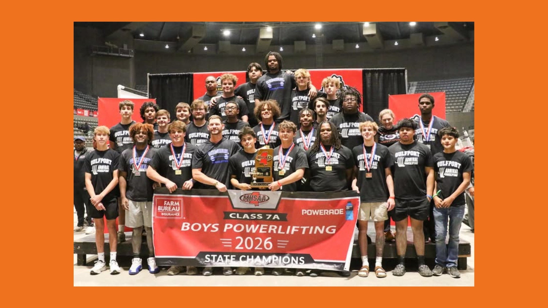 Slide 0 - GULFPORT BOYS POWERLIFTING 2026 STATE CHAMPIONS!