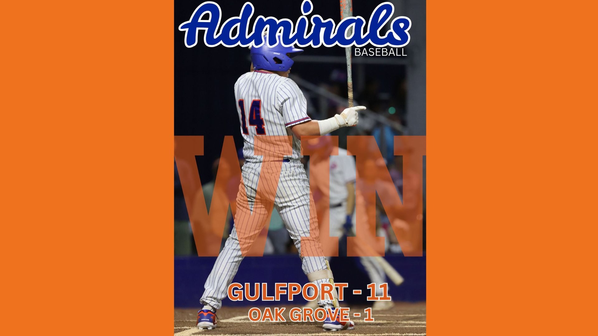 Slide 1 - Admirals move on to ROUND 2!