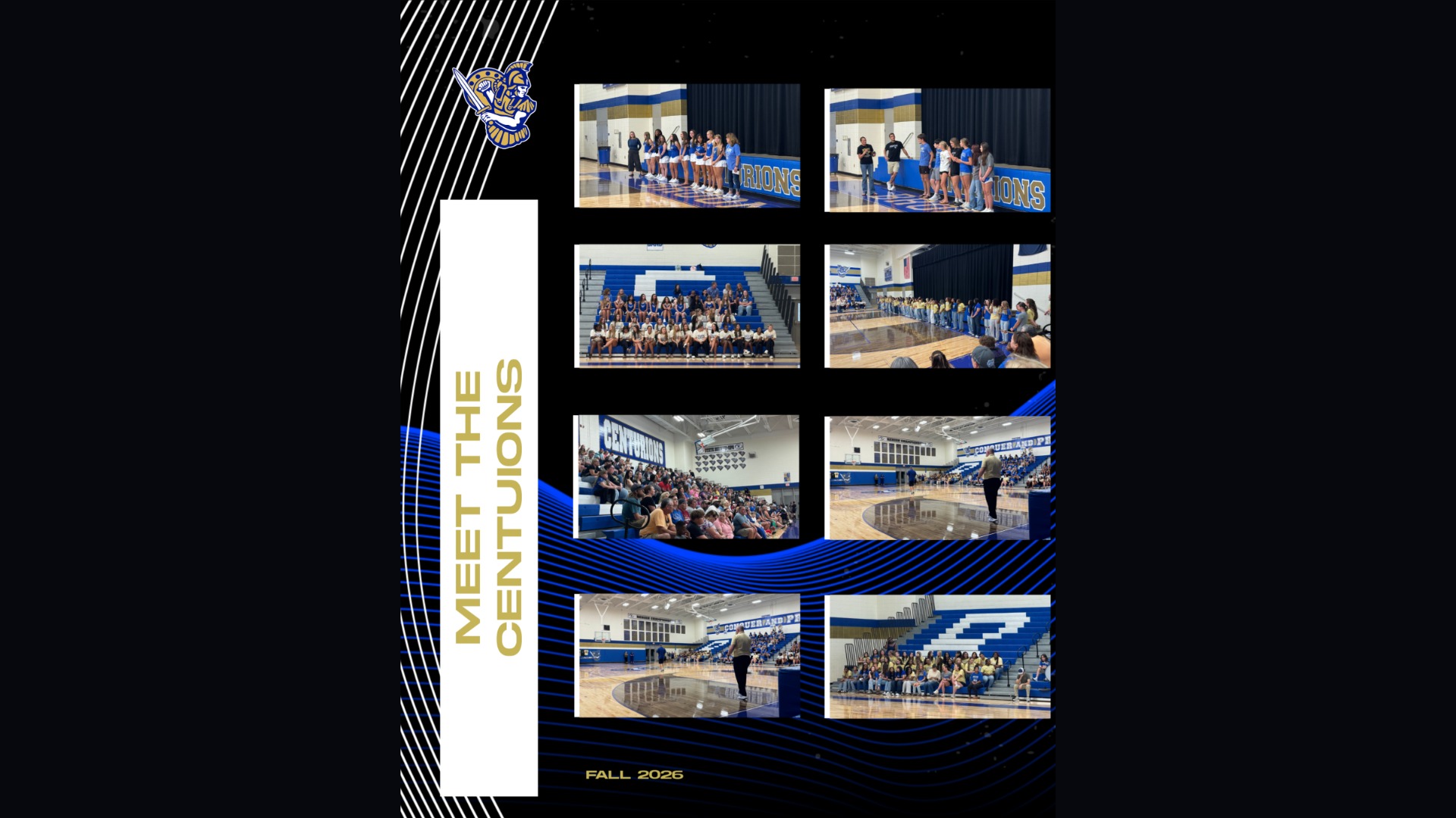 Slide 0 - Meet the Centurions, Fall 2026