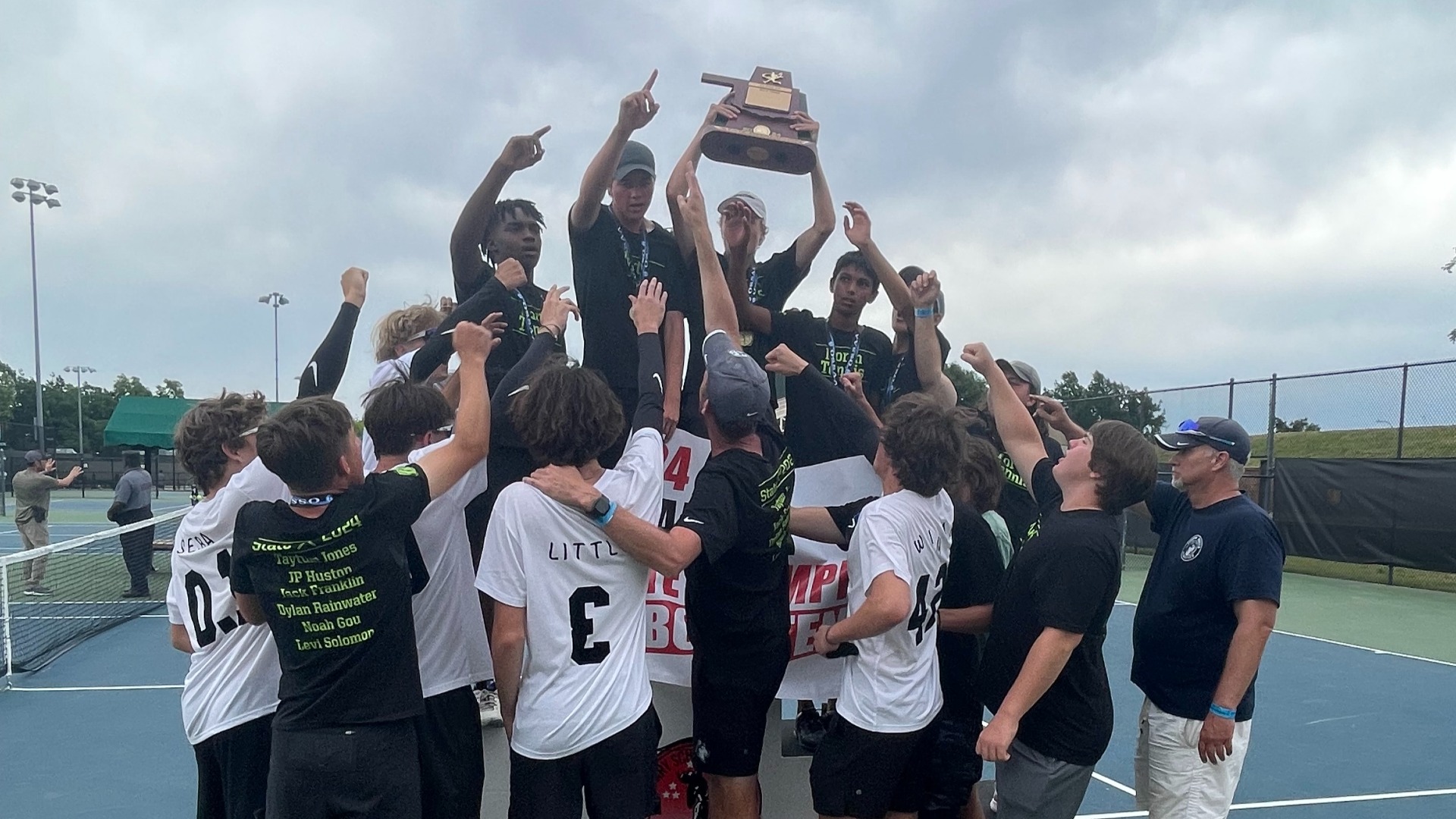 Slide 2 - 2024 OSSAA 6A Boys State Tennis Champions