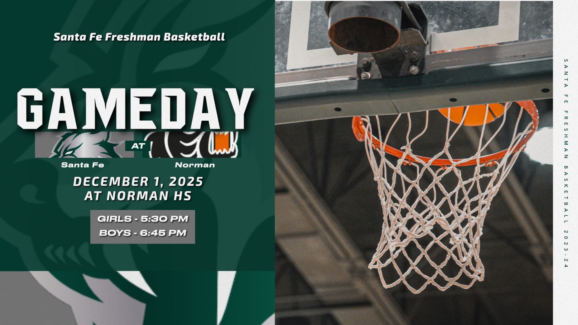 Freshman opener tonight at Norman HS.