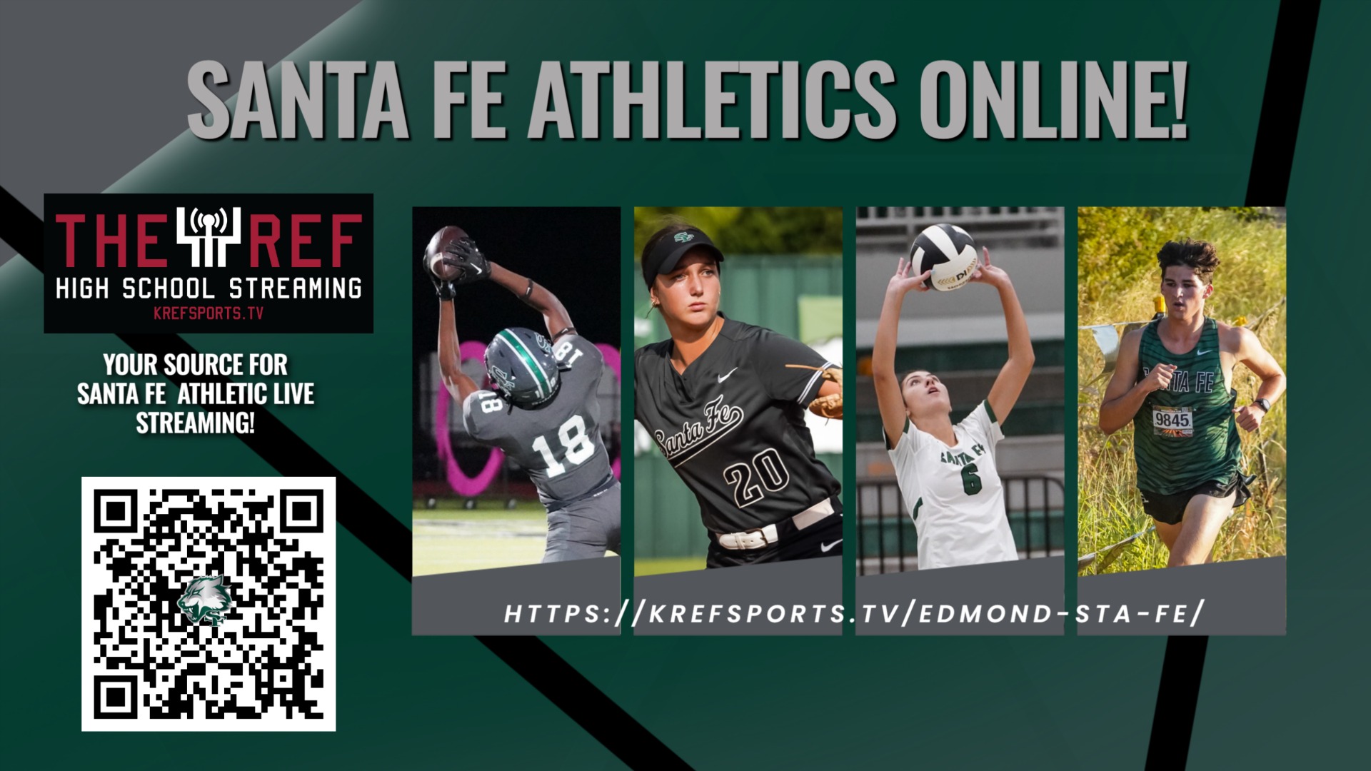 KREF sports is televising all of our home game events. Click on the link and follow us!