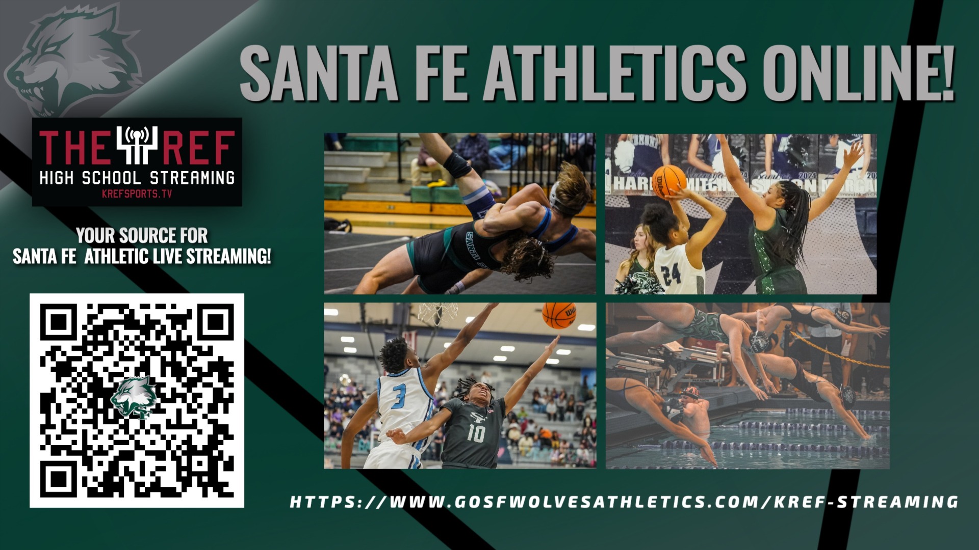 KREF sports is televising all of our home game events. Click on the link and follow us!