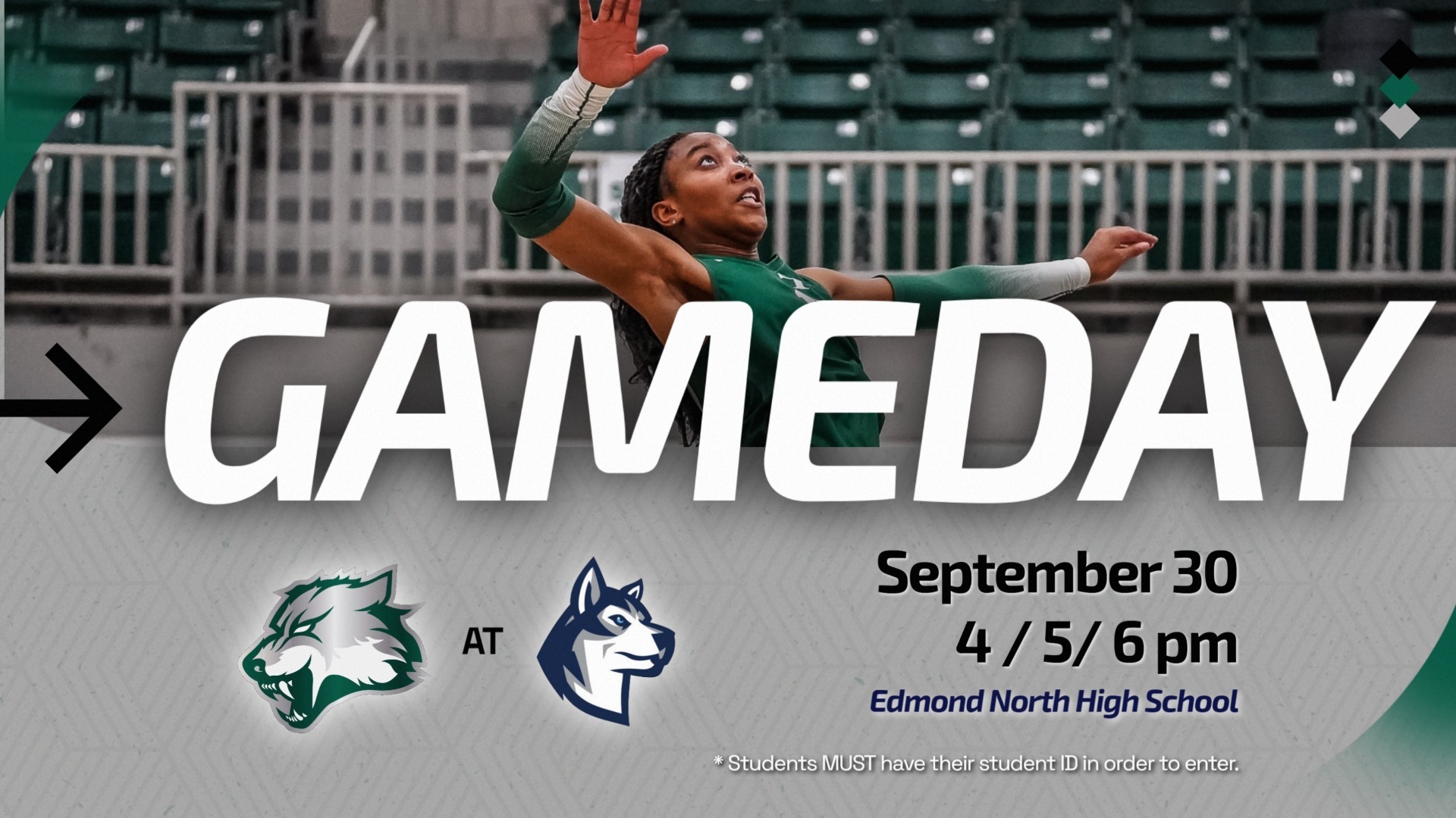 Volleyball games at Edmond North tonight!