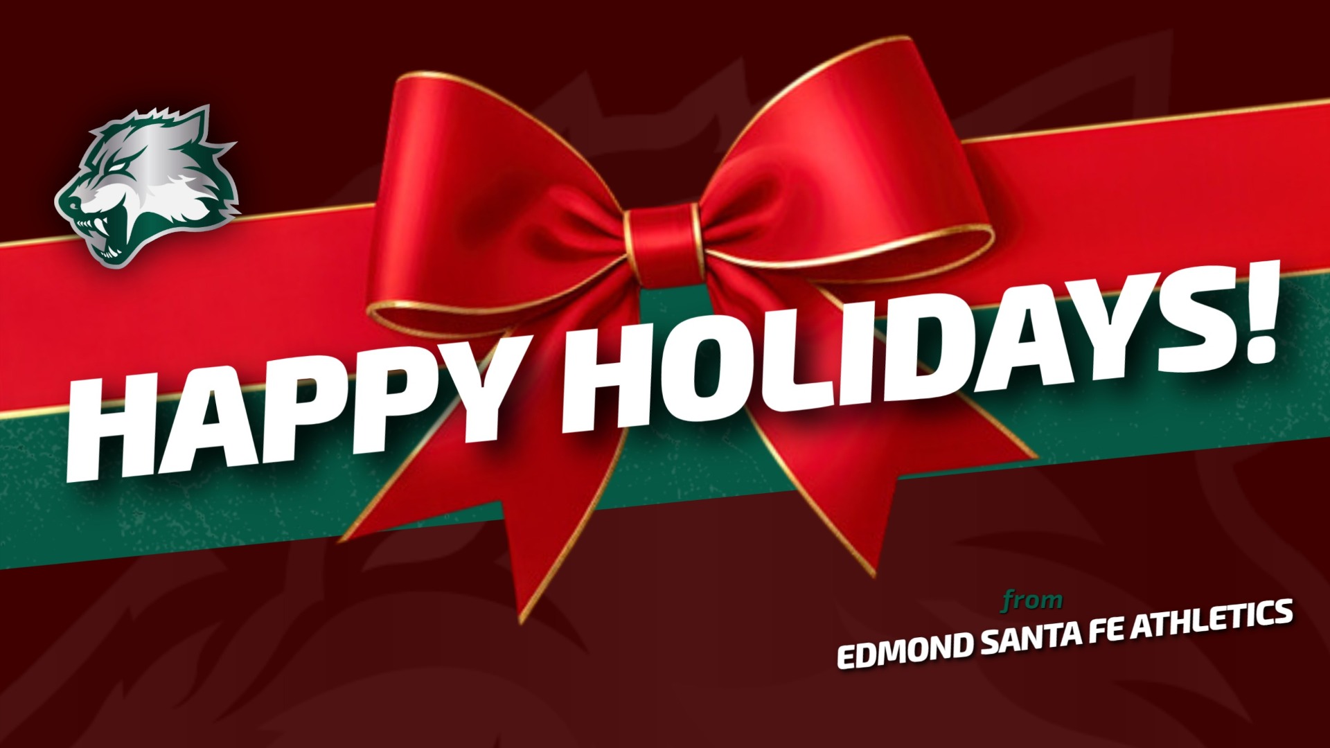 Happy holidays from Santa Fe Athletics