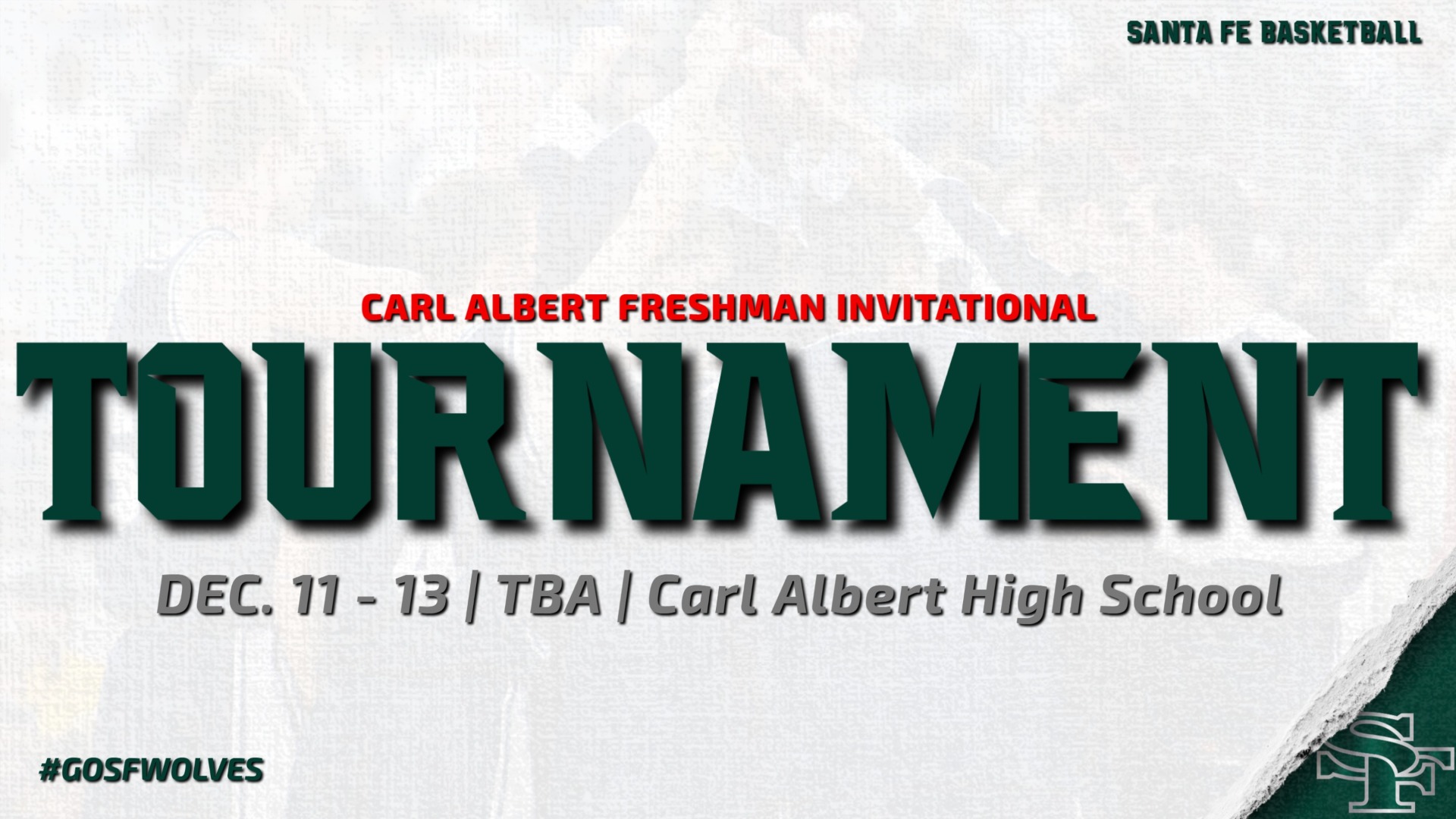 Carl Albert Tournament for FR 2025