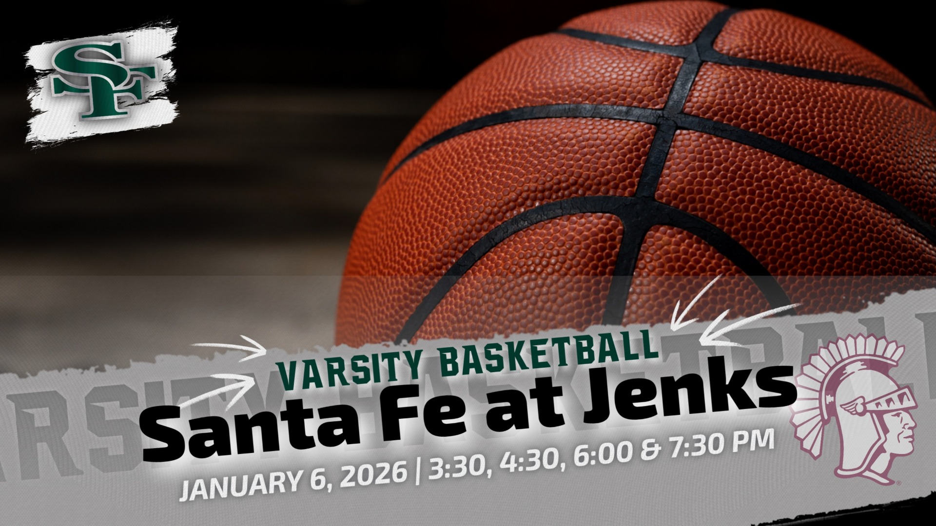 Basketball teams at Jenks tonight!