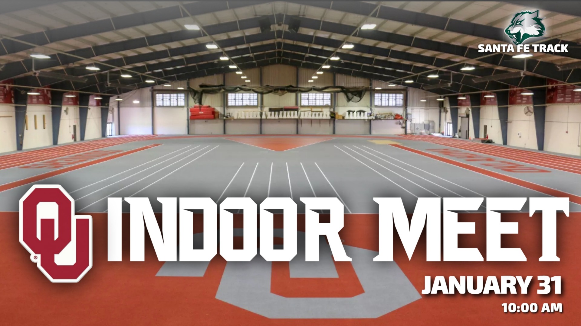 Track Meet at OU indoor.