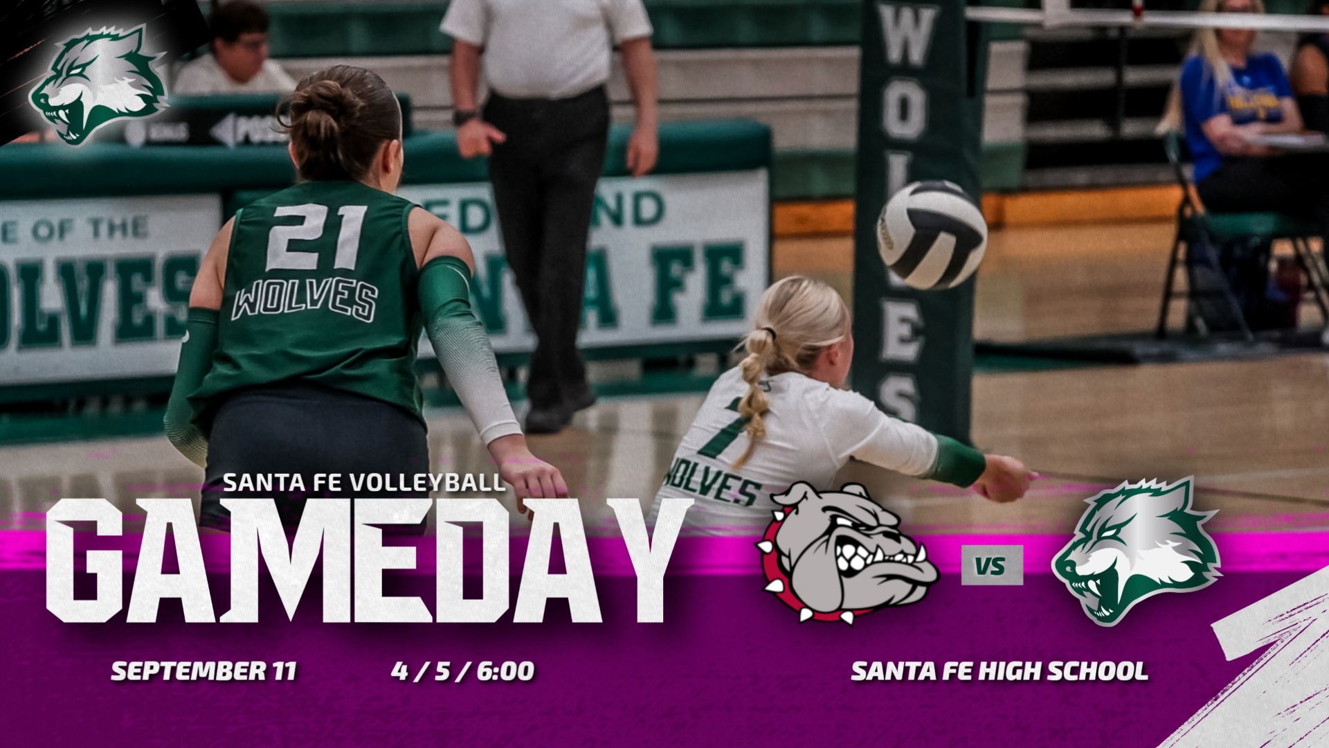 Volleyball PINK OUT NIGHT vs. Edmond Memorial