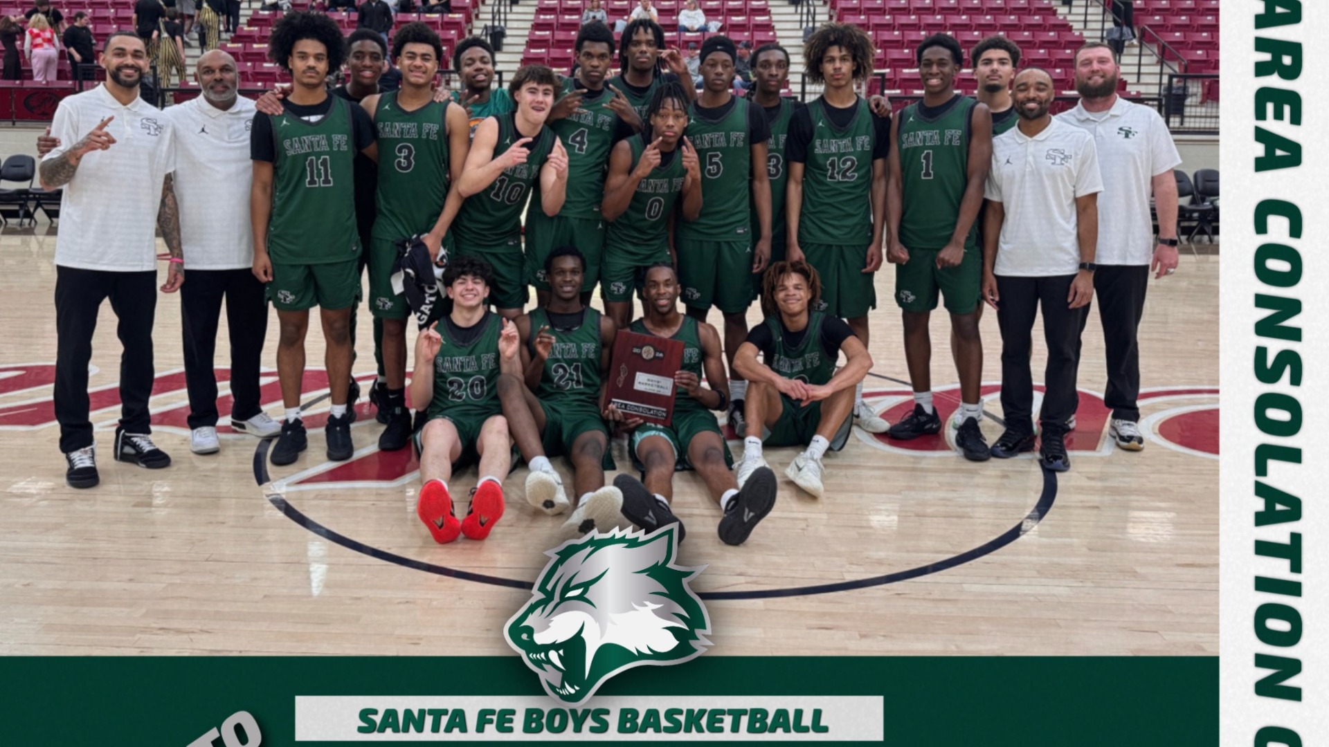 Slide 1 - WOLVES PUNCHED THEIR TICKET TO THE STATE TOURNAMENT!