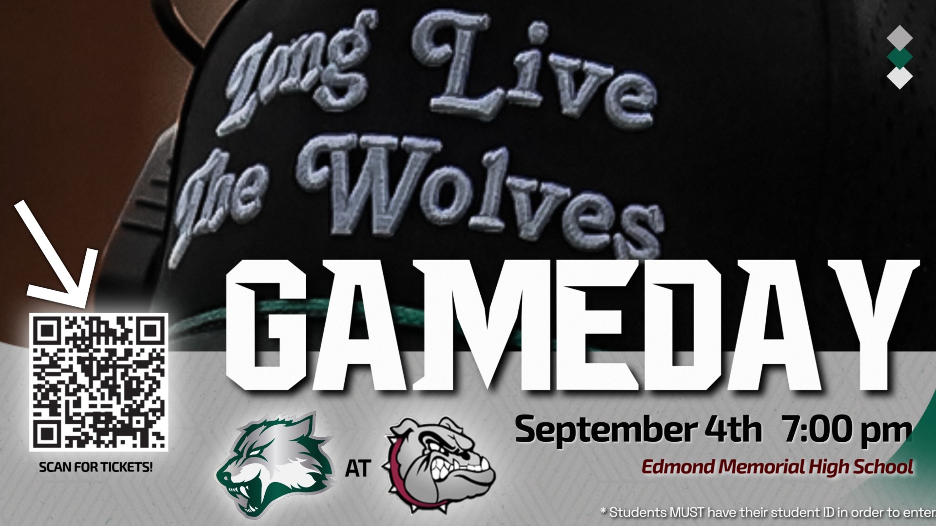 Friday night game day at Edmond Memorial