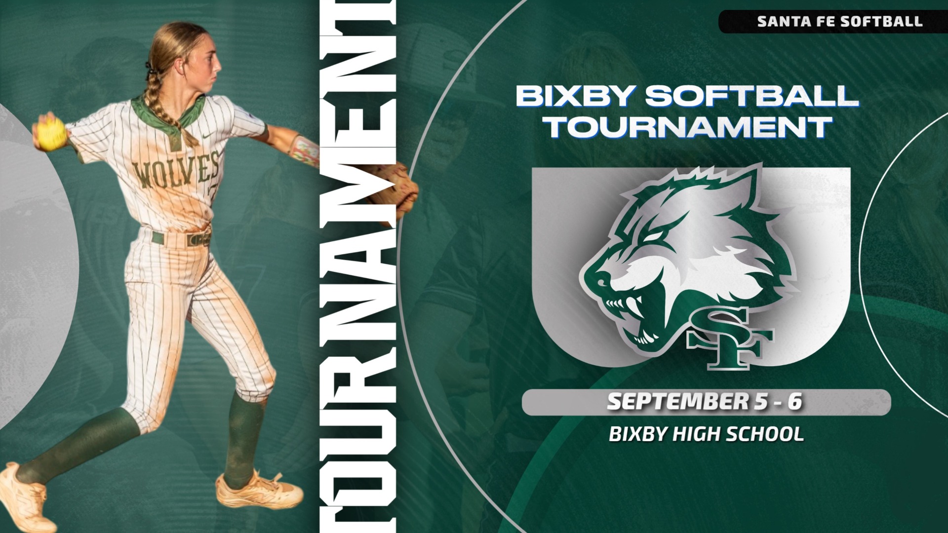 Santa Fe softball is at Bixby for a 2-day tournament.