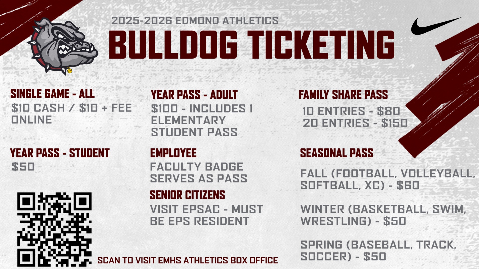 Slide 4 - E-Ticket Sales Available Now