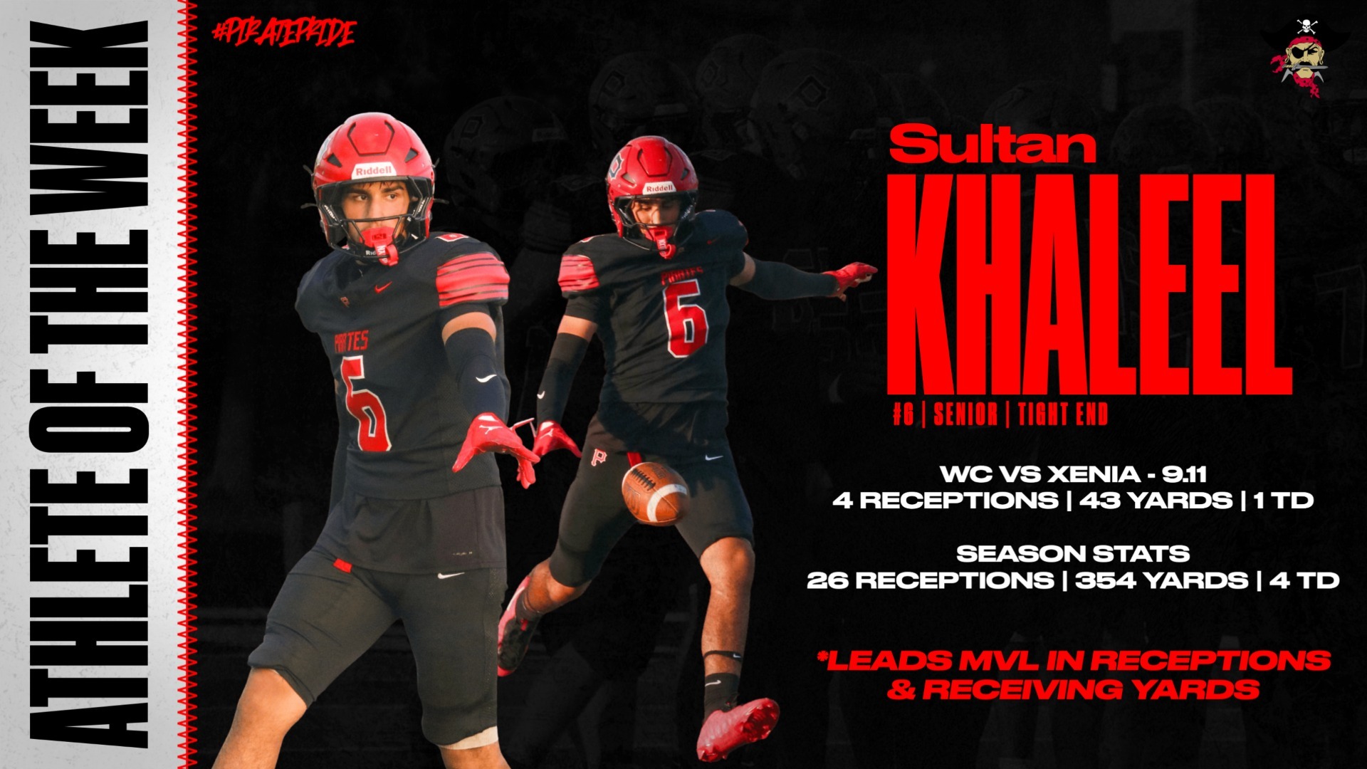 Slide 0 - 9/14 - Athlete of the Week
