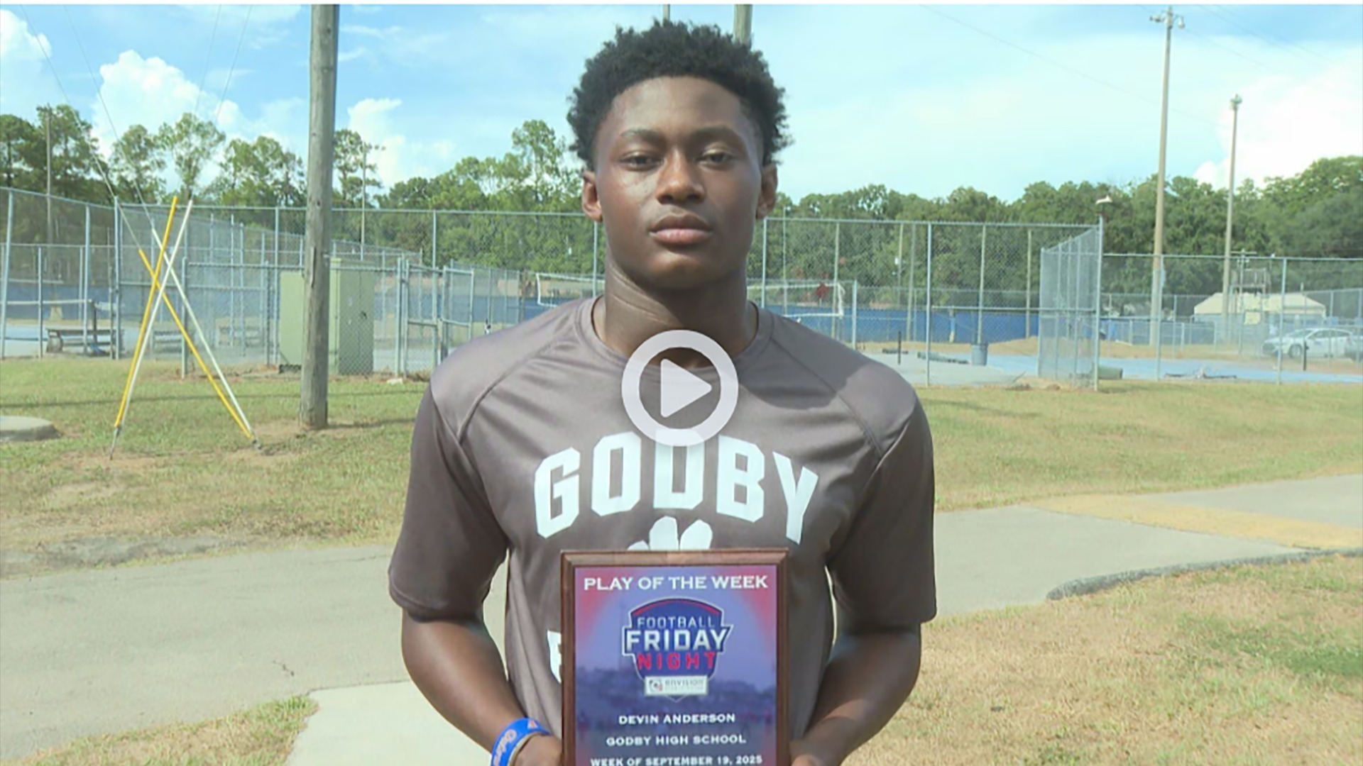 Slide 0 - Godby’s Devin Anderson wins Play of the Week